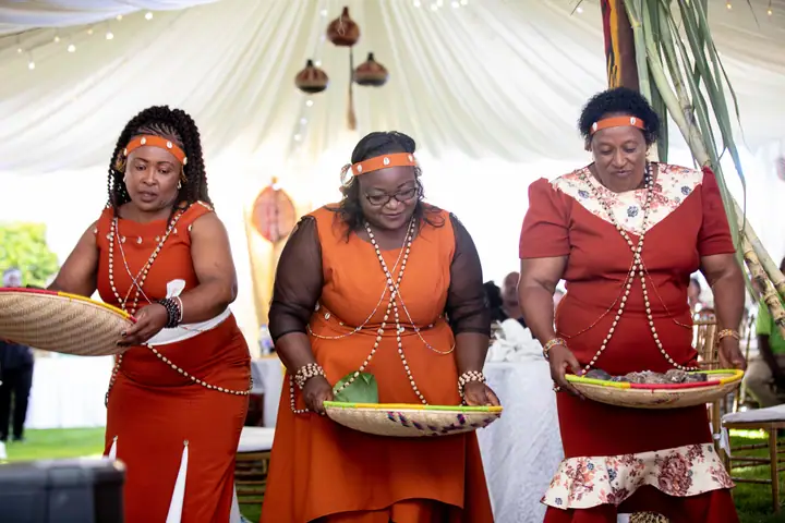 Traditional dancers